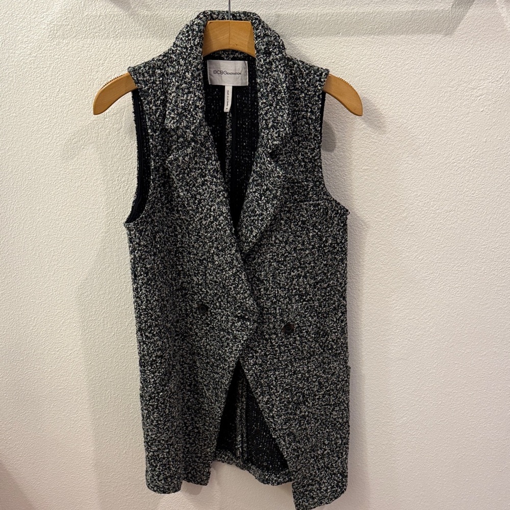 BCBGeneration Textured Vest